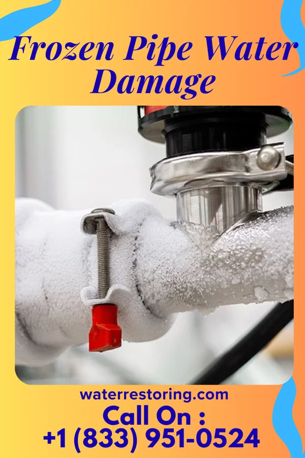 Frozen Pipe Water Damage in Pottsville, AR